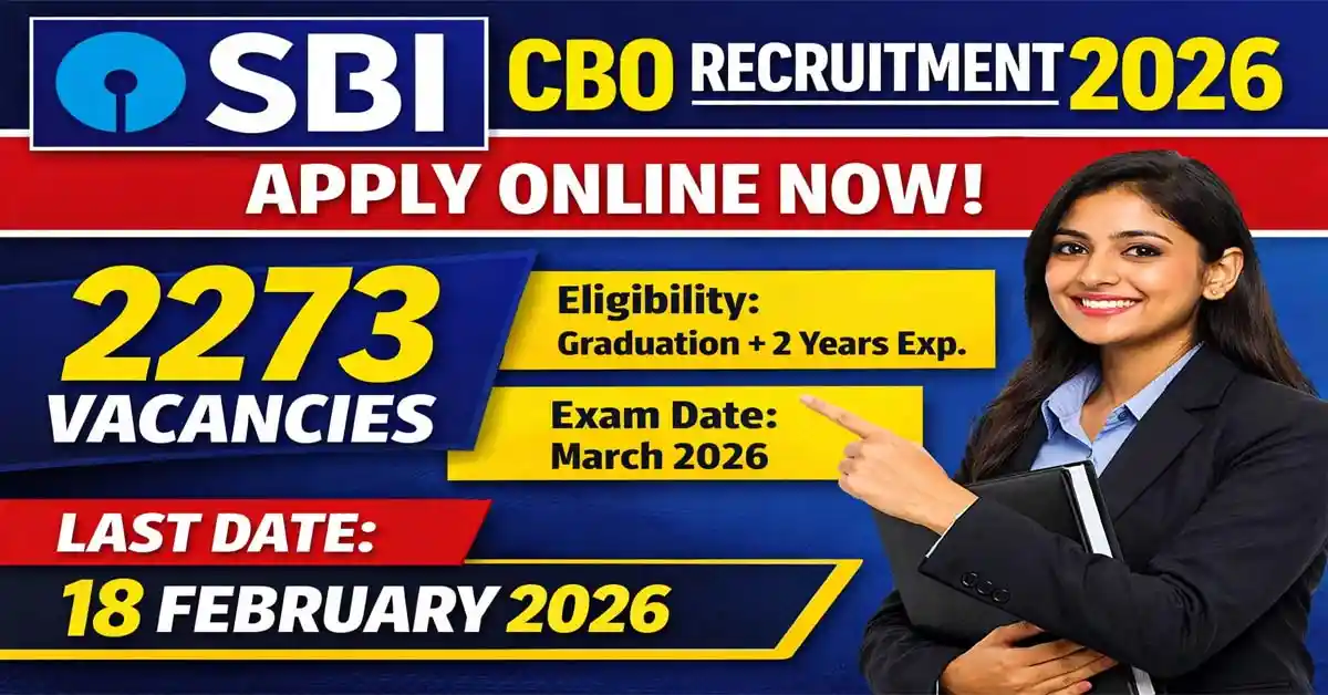SBI Circle Based Officer (CBO) Recruitment 2026: Complete Detailed Guide